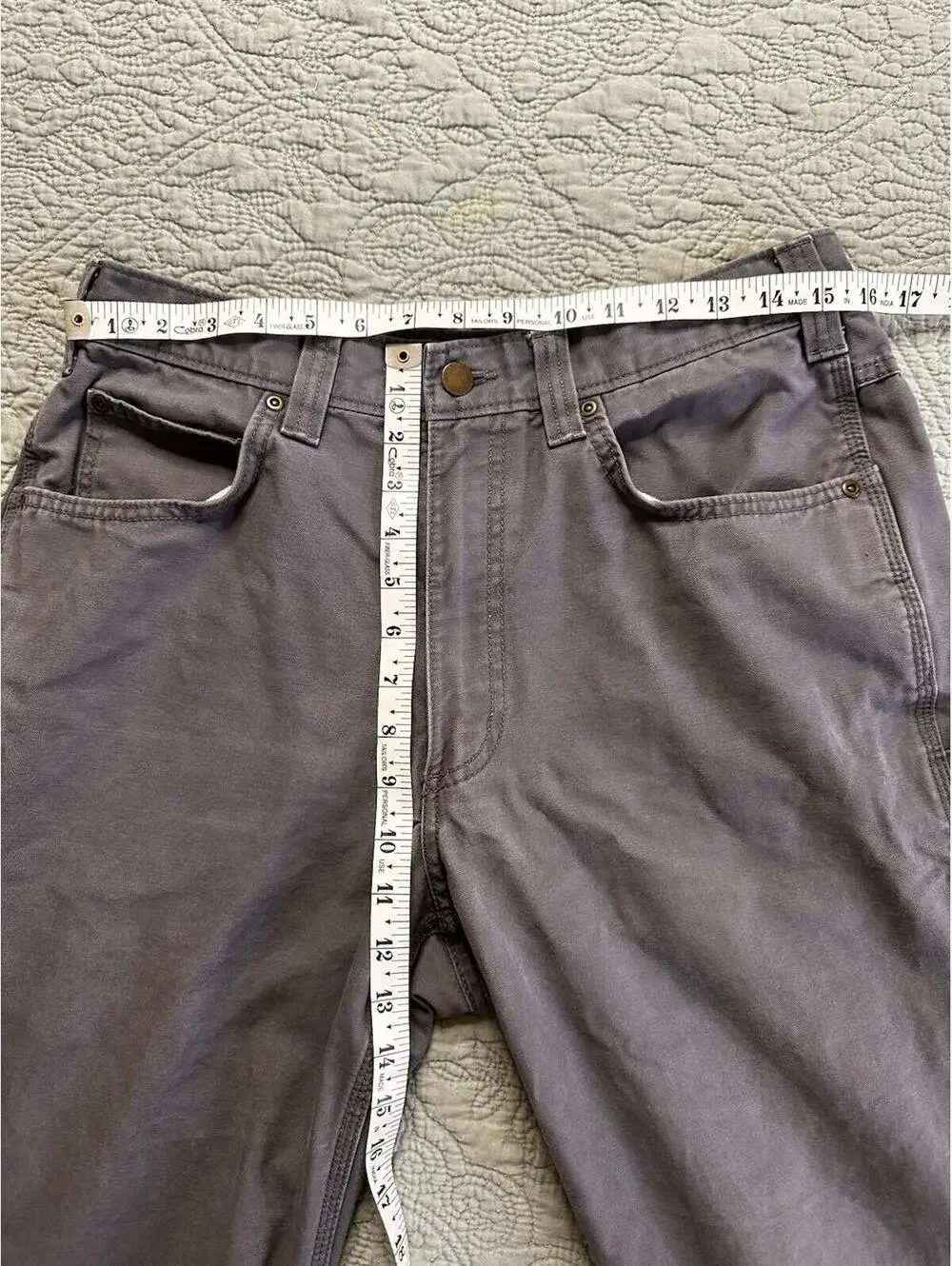Amazon Essentials Men’s Grey 32X33 Carpenter Pants
